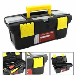 Storage Box Organizer with Removable Tray Medium Size - Storage Toolbox Organizer with Removable Tray