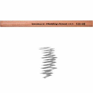 General's Flat Sketching? Pencils 2B, 4B, 6B - General's Flat Sketching™ Pencils 4B