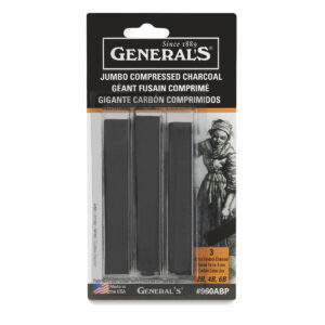 GENERAL'S Jumbo Charcoal Sticks Rectangular 960ABP