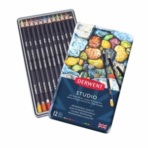 Derwent Studio Pencil Set of 12, 24, 36 & 72