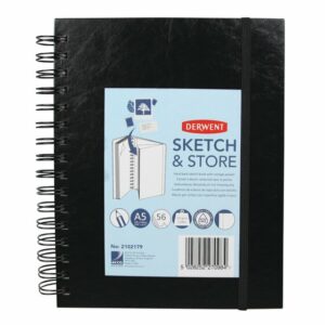 Derwent Sketch & Store Sketchbooks With Elastic