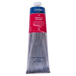 Ladoga Oil Colours Tubes-120ml Open Stock - Cadmium Red Deep Hue