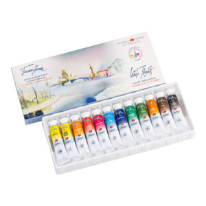 White Nights Artist's Water Colour Tubes Set - White Nights Artist's Water Colour Tubes Set 12x10ml