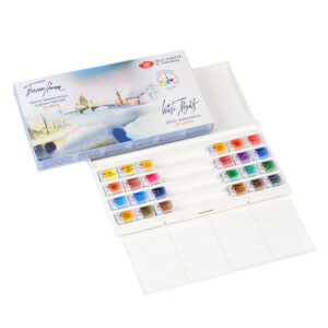 White Nights Artist's Water Colour Cake Set - White Nights Artist's Water Colour Cake Set of 24