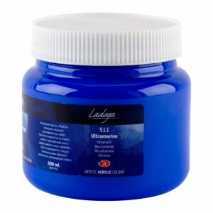 Ladoga Acrylic Colours-500ml Open Stock - Ultramarine