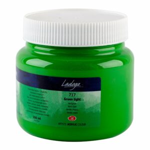 Ladoga Acrylic Colours-500ml Open Stock - GREEN LIGHT
