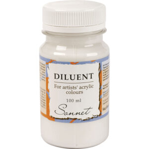 Sonnet Diluent For Acrylic Artists’ Paints-100ml - “Sonnet” Diluent For Acrylic Artists’ Paints-100ml