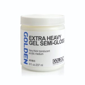 Golden Extra Heavy Gel Semi-Gloss-946ml/237ml - Golden Extra Heavy Gel Semi-Gloss-237ml