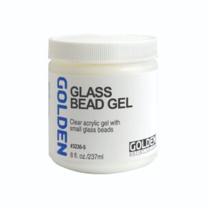 Golden Glass Bead Gel-946ml/237ml - Golden Glass Bead Gel-237ml