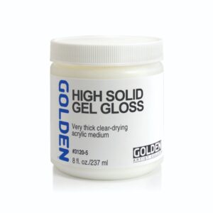 Golden High Solid Gel Gloss-946ml/237ml - Golden High Solid Gel Gloss-237ml