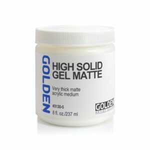 Golden High Solid Gel Matte-946ml/237ml - Golden High Solid Gel Matte-237ml