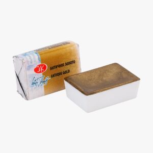 White Nights Watercolour Pans-Mettalic Open Stock - Antique Gold