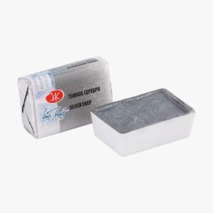 White Nights Watercolour Pans-Mettalic Open Stock - Silver Deep