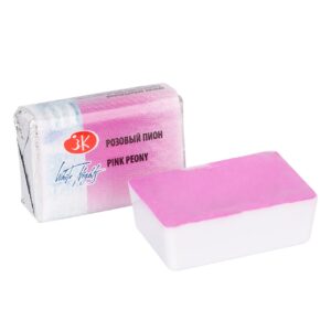 White Nights Watercolour Cake / Pans-Pastel Open Stock - Pink Peony
