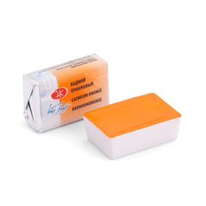 White Nights Watercolour Pans/ Cake - Basic Colours Open Stock - Cadmium Orange