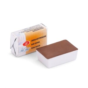White Nights Watercolour Pans/ Cake - Basic Colours Open Stock - Raw Sienna
