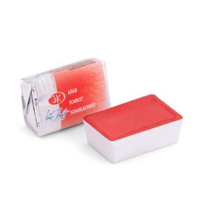 White Nights Watercolour Pans/ Cake - Basic Colours Open Stock - Scarlet
