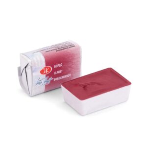 White Nights Watercolour Pans/ Cake - Basic Colours Open Stock - Claret