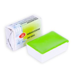 White Nights Watercolour Pans/ Cake - Basic Colours Open Stock - May Green
