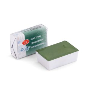 White Nights Watercolour Pans/ Cake - Basic Colours Open Stock - Chromium Oxide