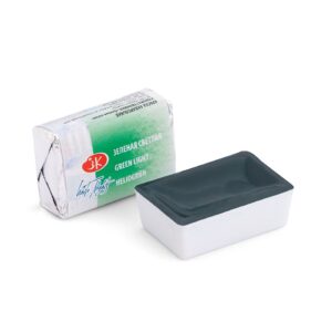 White Nights Watercolour Pans/ Cake - Basic Colours Open Stock - GREEN LIGHT