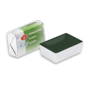 White Nights Watercolour Pans/ Cake - Basic Colours Open Stock - Sap Green