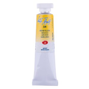 White Nights Watercolour Tubes-Basic Colours Open Stock - Indian Yellow