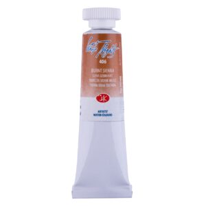 White Nights Watercolour Tubes-Basic Colours Open Stock - Burnt Sienna