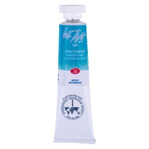 White Nights Watercolour Tubes-Basic Colours Open Stock - Cobalt Turquoise