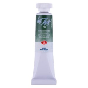 White Nights Watercolour Tubes-Basic Colours Open Stock - Chromium Oxide