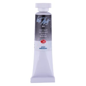 White Nights Watercolour Tubes-Basic Colours Open Stock - LAMP BLACK