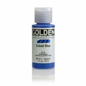 Golden Fluid Acrylic Colours 30ml Open Stock - Cobalt Blue