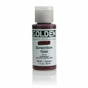 Golden Fluid Acrylic Colours 30ml Open Stock - Quinacridone Violet