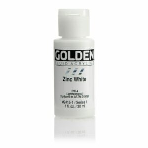Golden Fluid Acrylic Colours 30ml Open Stock - Zinc White
