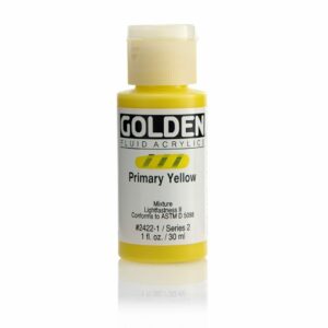 Golden Fluid Acrylic Colours 30ml Open Stock - Primary Yellow
