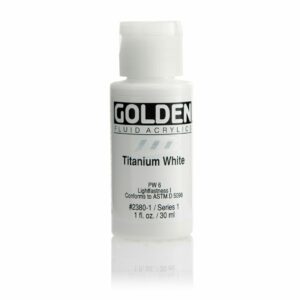 Golden Fluid Acrylic Colours 30ml Open Stock - TitaniumWhite