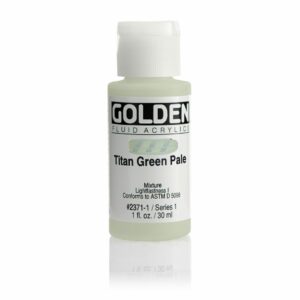 Golden Fluid Acrylic Colours 30ml Open Stock - Titan Green Pale