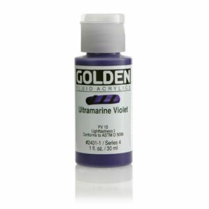 Golden Fluid Acrylic Colours 30ml Open Stock - Ultramarine Violet
