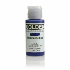 Golden Fluid Acrylic Colours 30ml Open Stock - Ultramarine Blue