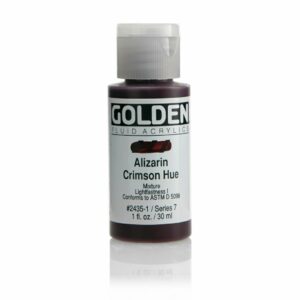 Golden Fluid Acrylic Colours 30ml Open Stock - Alizarin Crimson Hue