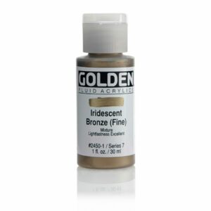 Golden Fluid Acrylic Colours 30ml Open Stock - Iridescent Bronze Fine