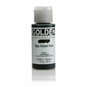 Golden Fluid Acrylic Colours 30ml Open Stock - Sap Green Hue