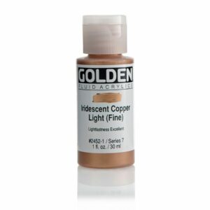 Golden Fluid Acrylic Colours 30ml Open Stock - Iridescent Copper Light Fine