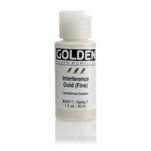 Golden Fluid Acrylic Colours 30ml Open Stock - Interference Gold Fine