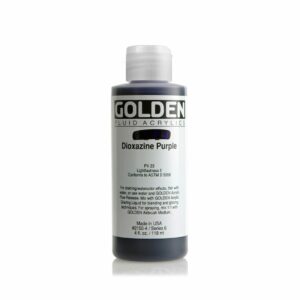 Golden Fluid Acrylic Colours 118ml Open Stock - Dioxazine Purple