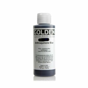 Golden Fluid Acrylic Colours 118ml Open Stock - Anthraquinone Blue