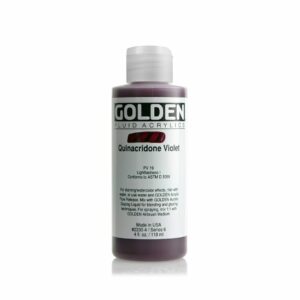 Golden Fluid Acrylic Colours 118ml Open Stock - Quinacridone Violet