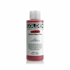 Golden Fluid Acrylic Colours 118ml Open Stock - Quinacridone Red