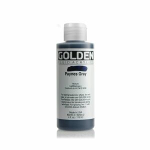 Golden Fluid Acrylic Colours 118ml Open Stock - Paynes Grey