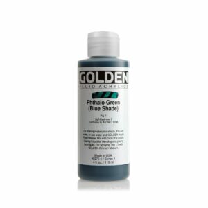 Golden Fluid Acrylic Colours 118ml Open Stock - Phthalo Green (Blue Shade)